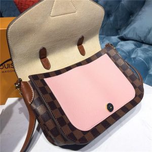 Louis Vuitton Beaumarchais Damier Ebene Venus Pink