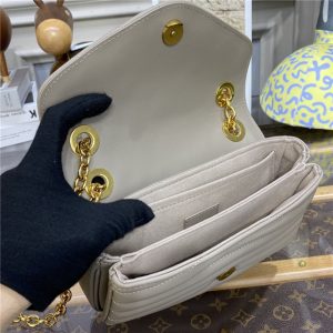 Louis Vuitton New Wave Knockoff Chain Bag PM Taupe