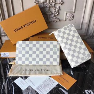 Louis Vuitton Damier Azur Zippy Replica Organizer