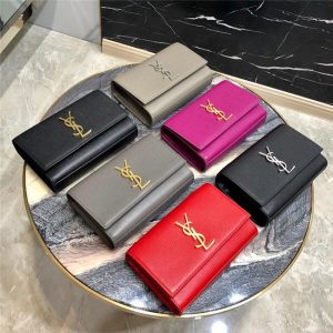 YSL Kate Small in Grain De Poudre Embossed Leather (Varied Colors)