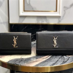 YSL Kate Small in Grain De Poudre Embossed Leather (Varied Colors)