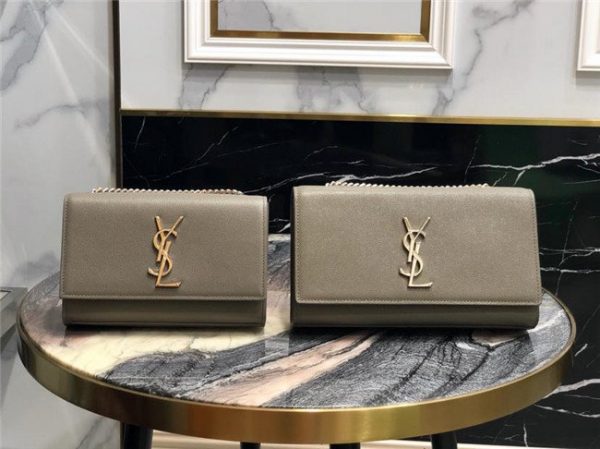 YSL Kate Small in Grain De Poudre Embossed Leather (Varied Colors)