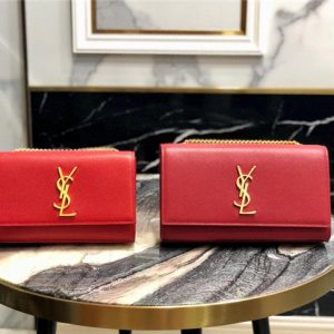 YSL Kate Small in Grain De Poudre Embossed Leather (Varied Colors)