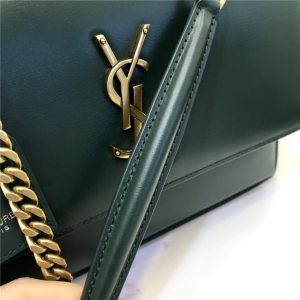 Yves Saint Laurent Sunset Medium Monogram Smooth Leather (Varied Colors)