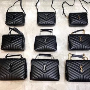 YSL Medium LOULOU Chain Bag “Y” Matelasse Leather (Varied Colors)