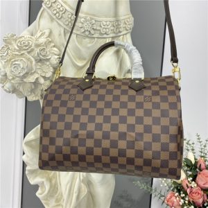 Louis Vuitton Speedy Bandouliere 30 Damier Ebene