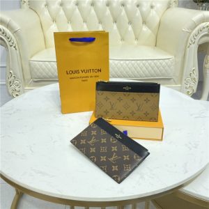 Louis Vuitton Slim Purse Monogram Reverse