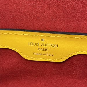 Louis Vuitton Papillon Trunk Epi Leather Yellow