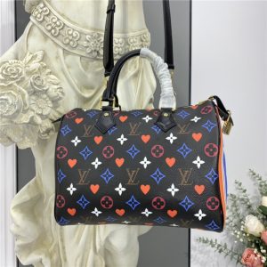 Louis Vuitton Game On Replica Speedy Bandouliere 25 (Varied Colors)