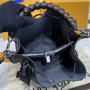 Louis Vuitton Muria Bucket Bag Black