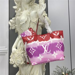 LV Escale Neverfull MM Red