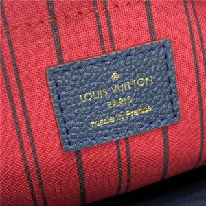 Louis Vuitton Montaigne MM Marine Rouge