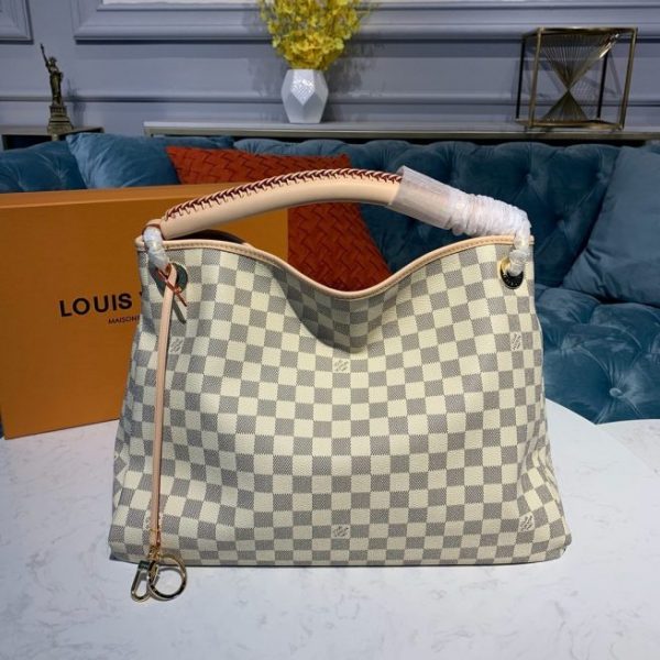 Louis Vuitton Artsy Replica MM Damier Azur Canvas