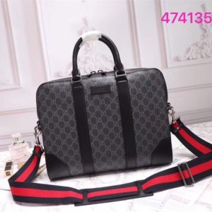 Replica Gucci GG Black briefcase