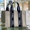 Chloe Large Woody Tote (Varied Colors)