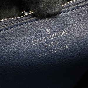 Louis Vuitton Muria Bucket Bag Navy