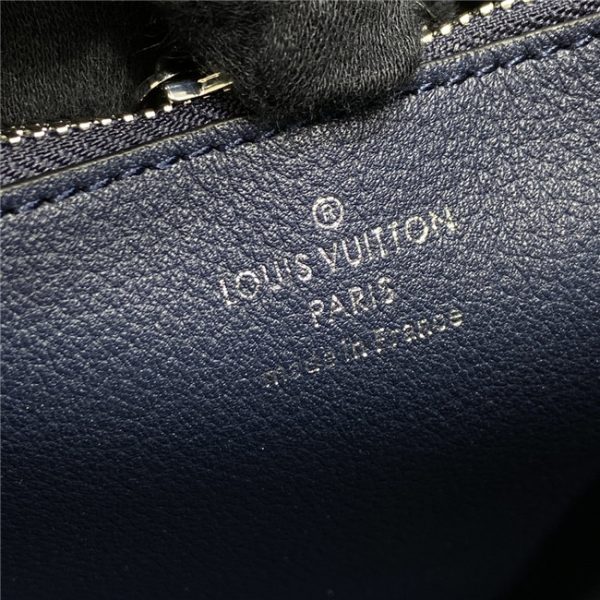 Louis Vuitton Muria Bucket Bag Navy