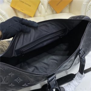 Louis Vuitton Keepall Bandouliere Replica 50 Black