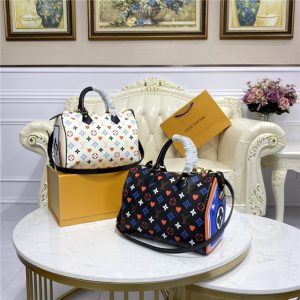 Louis Vuitton Game On Replica Speedy Bandouliere 25 (Varied Colors)