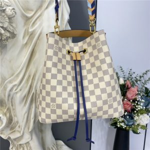 Louis Vuitton NeoNoe MM Damier Azur Replica Canvas Blue