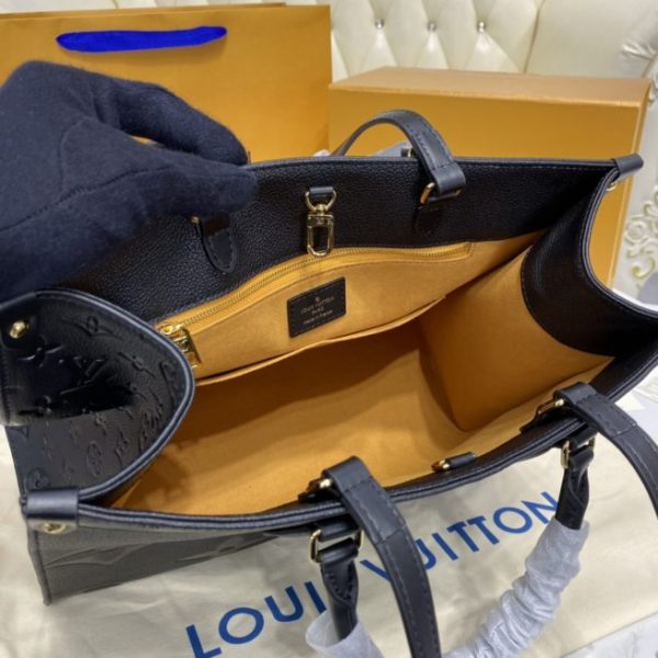 Louis Vuitton Onthego Replica MM Noir Handbags