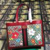 Gucci Print Leather Zip Around Wallet (Varied Colors)