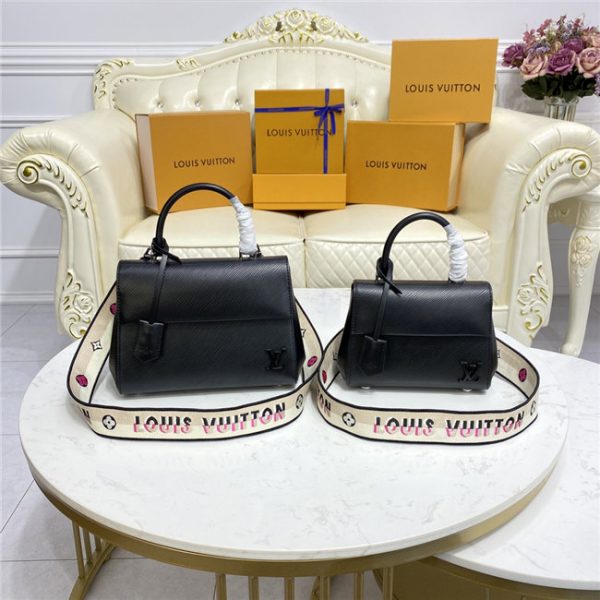 Louis Vuitton Cluny Mini Epi Leather Black