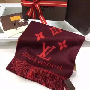 Louis Vuitton Reykjavik Scarf (Cherry)