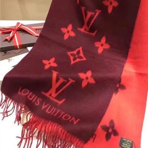 Louis Vuitton Reykjavik Scarf (Cherry)