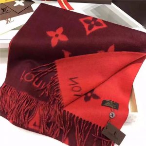 Louis Vuitton Reykjavik Scarf (Cherry)