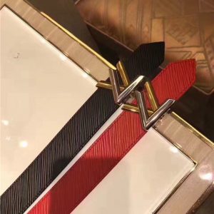 Louis Vuitton Twist 30mm Belt (Red)