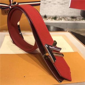 Louis Vuitton Twist 30mm Belt (Red)