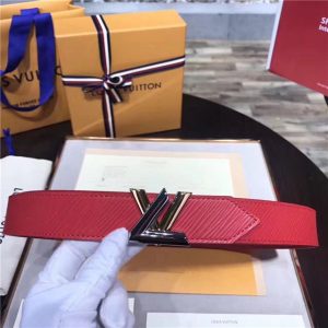 Louis Vuitton Twist 30mm Belt (Red)