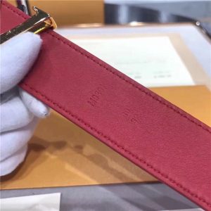 Louis Vuitton Twist 30mm Belt (Red)