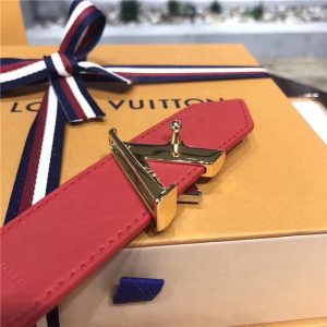 Louis Vuitton Twist 30mm Belt (Red)