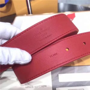 Louis Vuitton Twist 30mm Belt (Red)