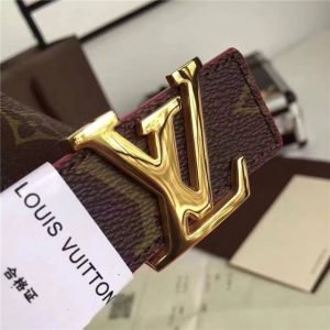 Louis Vuitton Initiales 30mm Reversible Belt (Blue)