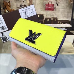 Louis Vuitton Twist Wallet (Acid Yellow)