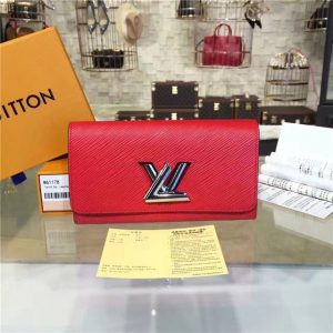 Louis Vuitton Twist Wallet (Coquelicot)