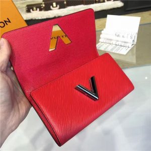 Louis Vuitton Twist Wallet (Coquelicot)