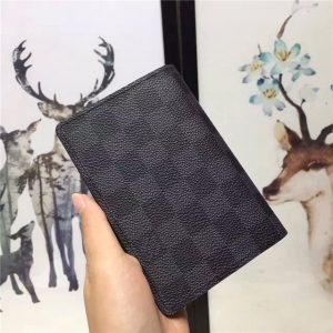 Louis Vuitton Passport Cover Damier Graphite