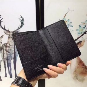 Louis Vuitton Passport Cover Damier Graphite