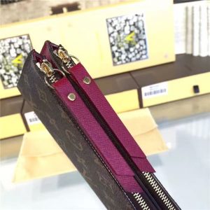 Louis Vuitton Adele Wallet Fuchsia