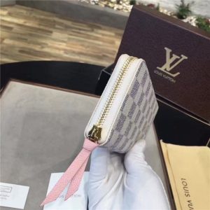 Louis Vuitton Azur Clemence Wallet Replica Rose Ballerine