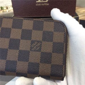 Louis Vuitton Damier Clemence Wallet Brown