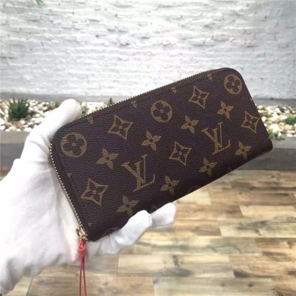 Louis Vuitton Monogram Clemence Wallet Poppy