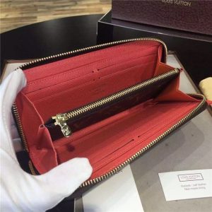 Louis Vuitton Monogram Clemence Wallet Poppy