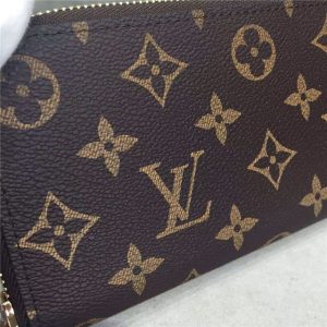 Louis Vuitton Monogram Clemence Wallet Hot Pink