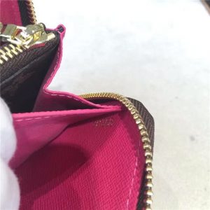 Louis Vuitton Monogram Clemence Wallet Hot Pink