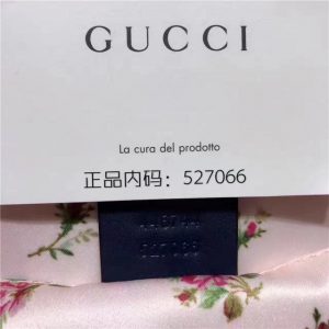 Gucci GG Marmont Mini Bag Denim Flowers